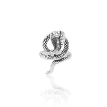 Moda retro anel masculino personalidade animal zodíaco cobra anel feminino charme metal cauda anel estudante diário jóias presente 2024 - compre barato