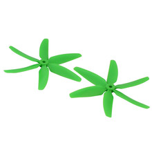 JMT 1Pair 5040 5x4" CW CCW 6-Leaf Propeller Props for DIY RC Racing Drone Quadcopter FPV 250 280 320 F18765/8 2024 - buy cheap