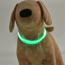 Collar LED para mascotas, Accesorio luminoso y ajustable, de seguridad, resistente al agua, Con luz intermitente, correa para Chihuahua, suministros para perros 2024 - compra barato