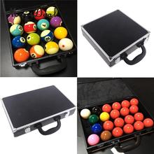 MagiDeal-funda profesional de acero inoxidable para Snooker Ball, caja de viaje, duradera, color negro 2024 - compra barato