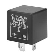 Reliable Flasher Relay 12V CF14 JL-02 3-Pin LED Flasher Flash Relay for Turn Signal Light Hyper Flashing Safe Flasher Relay 2024 - buy cheap