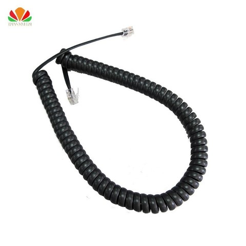 85cm Long Telephone Cord Straighten 5m Microphone Receiver Line Rj22 4p4c Connector Copper Wire Phone Volume Curve Handset Cable Buy Cheap In An Online Store With Delivery Price Comparison Specifications Photos
