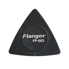 Flanger 1 шт. гитарные медиаторы треугольные черные белые гитарные медиаторы противоскользящие стильные АБС-материалы медиаторы аксессуары для гитары 2024 - купить недорого