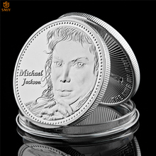 World Pop Music King Michael Jackson Classic Celebrity Commemorative Coin Collectibles And Home Decoration Gifts 2024 - buy cheap