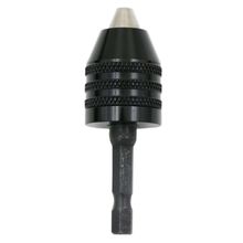 0.3-8mm 1/4 inch Keyless Drill Chuck Screwdriver Impact Driver Adaptor Hex Shank Drill Grinder Quick Change Adapter Convert -B 2024 - buy cheap