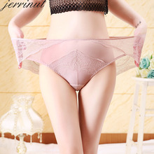 Jerrinut Sexy Lace Panties Seamless Women Underwear Briefs Plus Size 2XL 3XL 4XL Panties Transparent Lingerie Mid Waist Briefs 2024 - buy cheap