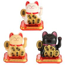 Lucky Cat Wealth Waving Shaking Hand Fortune Welcome Cat Cute Figurines Miniatures Home Decor Craft Art Shop Hotel Decoration32# 2024 - buy cheap