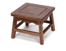 Новое поступление японский антикварный деревянный стул курица-Wingwood азиатская традиционная мебель для гостиной портативный маленький деревянный низкий стул 2024 - купить недорого