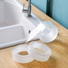 Wall Corner Line Sticker Ceramic Sticker PVC Waterproof Kitchen Tape Bathroom Accessories Self Adhesive Transparent Stickers 2024 - buy cheap