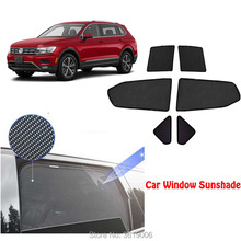 6pcs High-end custom For Volkswagen Sharan 2012-2018 card type magnetic car curtain sun shade car window shade car styling 2024 - buy cheap