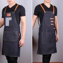 Salon Hair Cutting Apron Professional Barber Denim Apron Hairdresser Hair Cutting Protection Tool Hairdresser Styling Cloth Tool 2024 - buy cheap