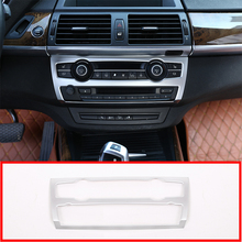 For BMW X5 X6 E70 E71 2008-2013 Car Accessories ABS Air Conditioner Volume Decoration Button Frame Trim 1 Pcs 2024 - buy cheap