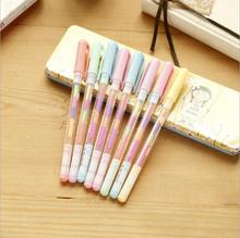 Ellen Brook 1 Piece Korean Stationery Cute Lovely Candy Color Gel Pens Student School Supplies 1 Pcs with 6 Colors 2024 - buy cheap