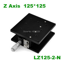 Z Axis 125*125mm 5" Trimming Station Manual Lift Displacement Platform Heavy Load Double Guide Way Linear Stage Sliding Table 2024 - buy cheap