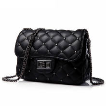 Leather Crossbody Bags For Women 2020 Luxury Handbags Designer Ladies Hand Rivet Shoulder Messenger Bag Sac A Main Female Sling 2024 - buy cheap