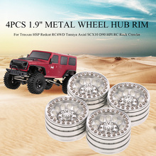 4pcs 1.9 Inch RC Car Wheel Hub Rim Metal for Traxxas HSP Redcat RC4WD Tamiya Axial SCX10 D90 HPI RC Rock Crawlers Parts 2024 - buy cheap