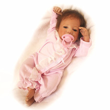 Кукла Reborn otarddoll Boneca, Кукла Reborn 18 дюймов, 45 см, мягкая силиконовая кукла Reborn, Реалистичная кукла Bebe для новорожденных, Кукла Reborn, подарок на день рождения для девочек 2024 - купить недорого