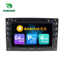 Radio con GPS para coche, reproductor Multimedia con Android 9,0, Core PX6, A72, Ram 4G, Rom 64G, DVD, estéreo, para Renault Megane 2003-2008 2024 - compra barato