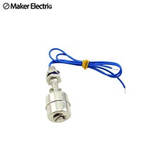 Interruptor flutuante de aço inoxidável 220v 1a 50w, sensor de nível de água para tanque de líquidos, horizontal