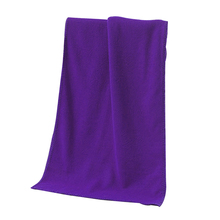 Полотенца для чистки автомобилей 30x70 см из микрофибры Авто полировки воском быстросохнущая ткань (фиолетовый) 2024 - купить недорого