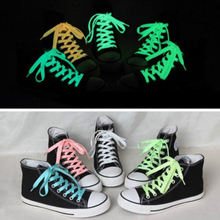 1 пара, Спортивные Светящиеся шнурки для обуви, светящиеся в темноте 2024 - купить недорого