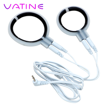 VATINE Electric Shock Penis Rings Therapy Massager Cock Rings Climax Physiotherapy Ring Sex Toys for Men Male Adult Products 2024 - buy cheap