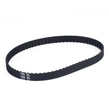 1x Rubber Synchronous Belt 10mm 150XL037 Black Timing Driving Belt 75 Teeth Cogged Rubber Geared Drive Belt Transmission Strip 2024 - buy cheap