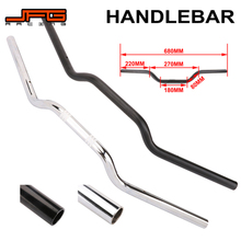 Manillar de arrastre para motocicleta Harley, HONDA, YAMAHA, Sportster, FLHR, FLTR XL, 883, 1200, Chopper, Bobber, 25mm, 1" 2024 - compra barato