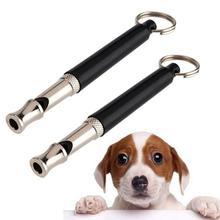 Pet Dog Cat Training Obedience Black Whistle Ultrasonic Supersonic Sound Pitch Quiet Training Whistles Pets Supplies 1PCS 2024 - buy cheap