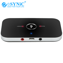 eSYNiC Wireless 2 in 1 Bluetooth-compatible Stereo Wireless Adapter Converter Music Transmitter and Receiver 3.5mm RCA 2024 - buy cheap