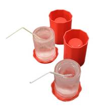Silicone Ice Cup Summer Beer Mug Ice Cube Frozen Mould Kitchen Bar Ice Cube Beer Wine Glass 2024 - buy cheap
