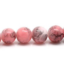 DoreenBeads Glass Loose Beads Round Pink 10mm Dia,79cm long,Approx 246PCs (B24393) yiwu 2024 - buy cheap