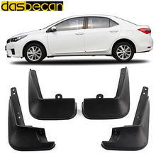 Dasbecan Car Mudguards For Toyota Corolla 2014-2017 Car Fender Accessories Splash Guard Paneling 2014 2015 2016 2017 2018 2024 - buy cheap