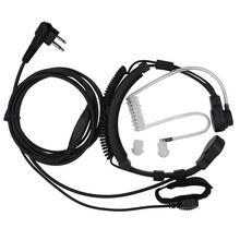 Throat Mic Miniphone Covert Acoustic Tube Earpiece Headset for Motrola Two Way Radio 2024 - buy cheap