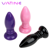 VATINE Prostate Massage Anal Plug Stimulator Butt Plug Skin Feeling Sex Products for Women Men Jelly Sex Toys Masturbator 2024 - buy cheap
