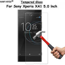 For Sony Xperia XA1 / XA1 Dual 5.0" Clear Tempered Glass Screen Protector Ultra Thin Explosion-proof Protective Film + Clean Kit 2024 - buy cheap