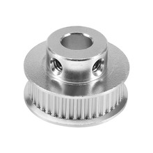 Polia de correia dentada de alumínio gt2, 36 dentes 8mm, roda síncrona de flange para impressora 3d 2024 - compre barato