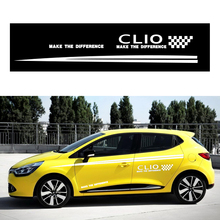 180 см боковая наклейка на кузов автомобиля стикер для Renault CLIO для Hatchback Sedan автомобильные наклейки для художественного оформления ногтей, ручная работа имя наклейки автомобильные аксессуары 2024 - купить недорого