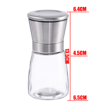 Kitchen Grinding Bottle Tool Salt Pepper Mill Grinder Pepper Grinders Spice Container Seasoning Condiment Jar Holder Gadget 2024 - buy cheap