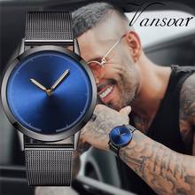 Mens Business Watch Fashion Classic Gold Quartz Stainless Steel Wrist Watch Luxury Male Watches Men Clock Relogio Masculino Hot 2024 - buy cheap