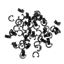 50 Pcs Plastic MTB Road Bike Brake Shift Cable Guides Housing Hose C Clips Buckle 2024 - buy cheap