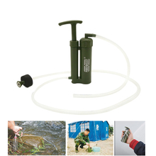 Портативный Открытый Кемпинг выживания Мини Солдат фильтр для воды милитари очиститель наборы выживания очиститель воды 2024 - купить недорого