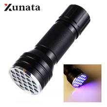 3*AAA Purple UV Flashlight Mini Torch Lanterna Waterproof Torch Flashlight Bike Camping Powerful Led Flashlight 2024 - buy cheap