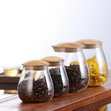 400ml/800ml Home Glass Storage Box Seal Lid Tea Food Canister Kitchen Containers jars Box 2024 - buy cheap