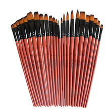 Painting Craft Art Model Paint Nylon Hair Artist Paint Brushes Set By Number Pen Brushes Drawing Art Supplies 6 Pcs 2024 - buy cheap