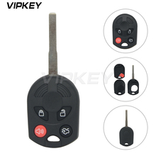 Чехол для автомобильного ключа Remotekey, 4 кнопки HU101 для Ford Mercury Mariner Lilan Lincoln Navigator MKX MKZ Edge Fusion Mustang Taurus 2024 - купить недорого