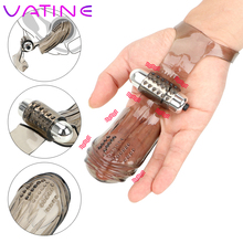VATINE Finger Sleeve Vibrator Clitoris Stimulation G-spot Finger Massage Sex Toys For Woman Female Masturbator Sex Products 2024 - buy cheap