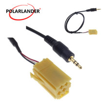 Adaptor 3.5MM Audio Player  For Fiat/Grande/Punto/Alfa 159 With Two Radio Keys Car Stereo Aux input Vehicle Lead Cable 2024 - buy cheap