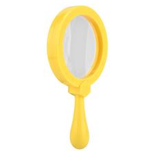 New Magnifying Glass Plastic Handheld Kids 3X Magnifying Glass Magnifier with Stand Children Educational Toys 2024 - buy cheap