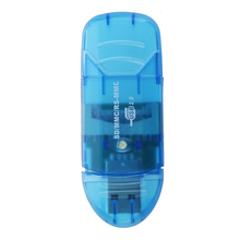 SD HC Card Reader Blue USB Key Format 2024 - buy cheap